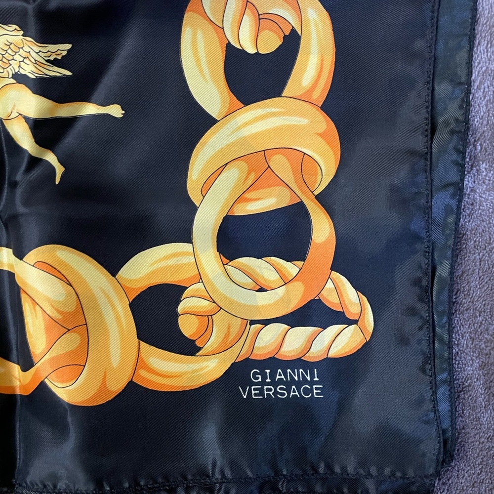 GIANNI VERSACE SILK SCARF